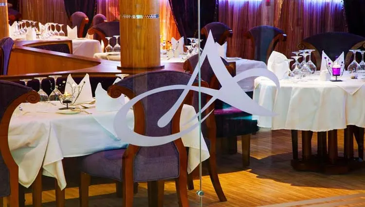 Restaurant aboard the Al Hambra Nile Cruise Nile cruise